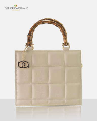 The Bellini Handbag - BEIGE.