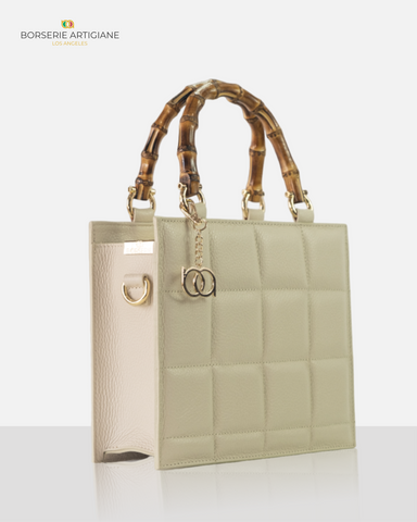 The Bellini Handbag - BEIGE.