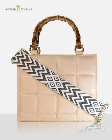 The Bellini Handbag - BEIGE.