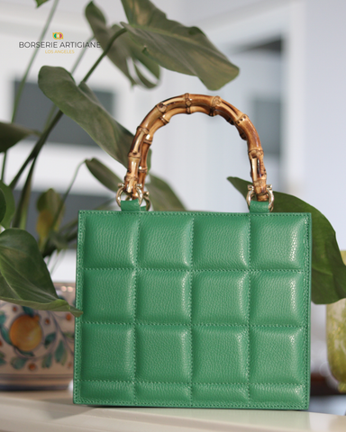 The Bellini Handbag - GREEN