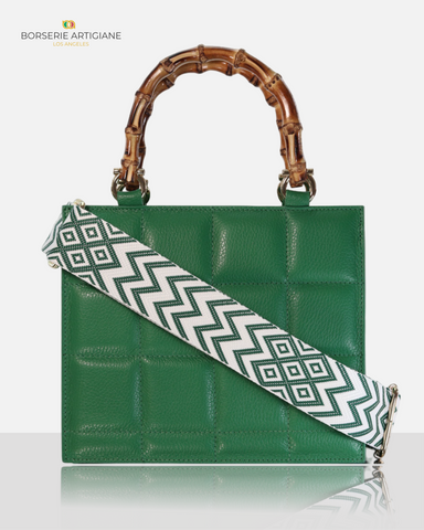 The Bellini Handbag - GREEN