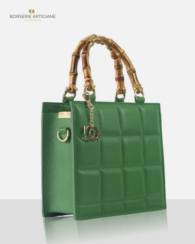 The Bellini Handbag - GREEN