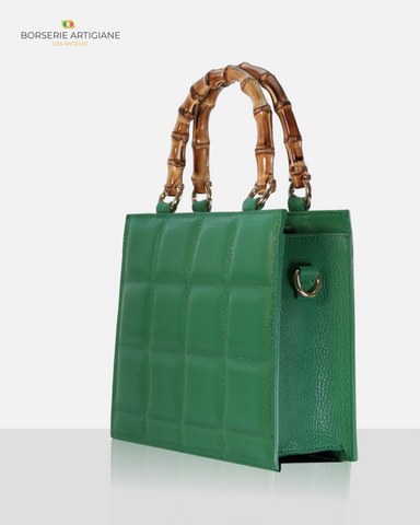 The Bellini Handbag - GREEN