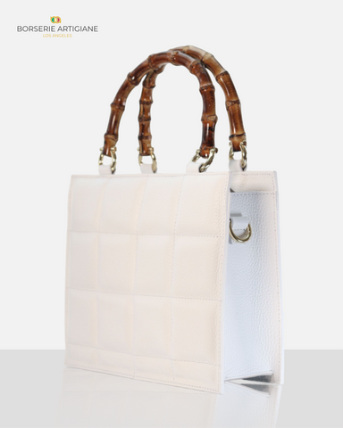 The Bellini Handbag - WHITE