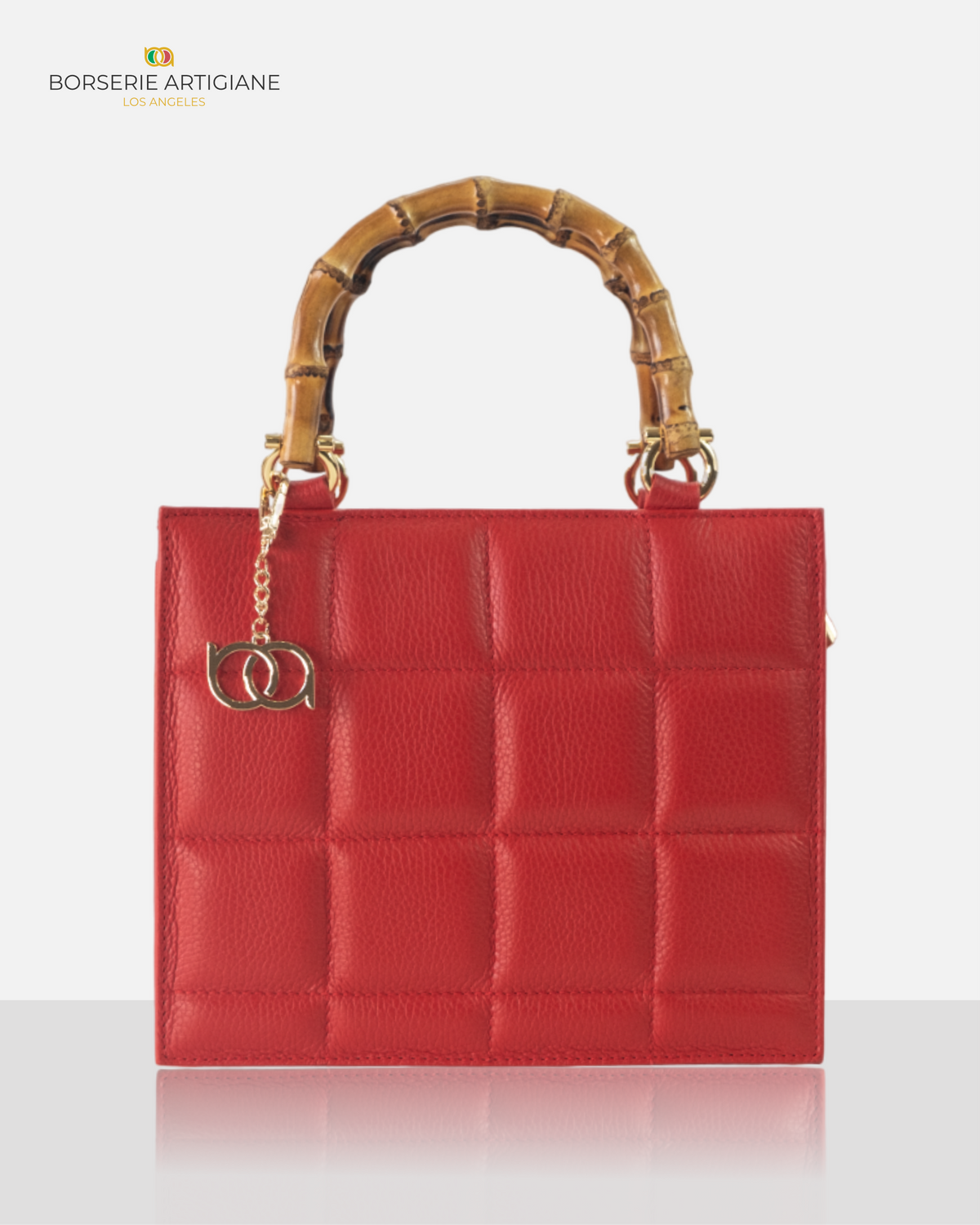 The Bellini Handbag - ROSSO