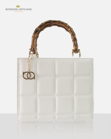 The Bellini Handbag - WHITE