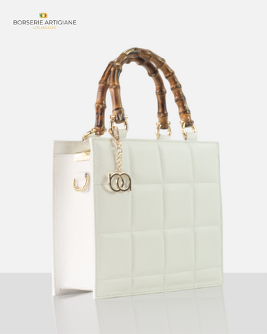 The Bellini Handbag - WHITE